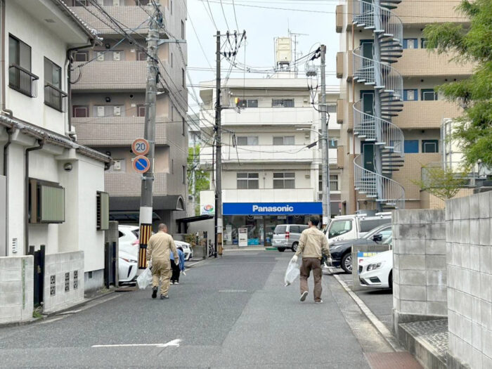 横川清掃活動（4月）